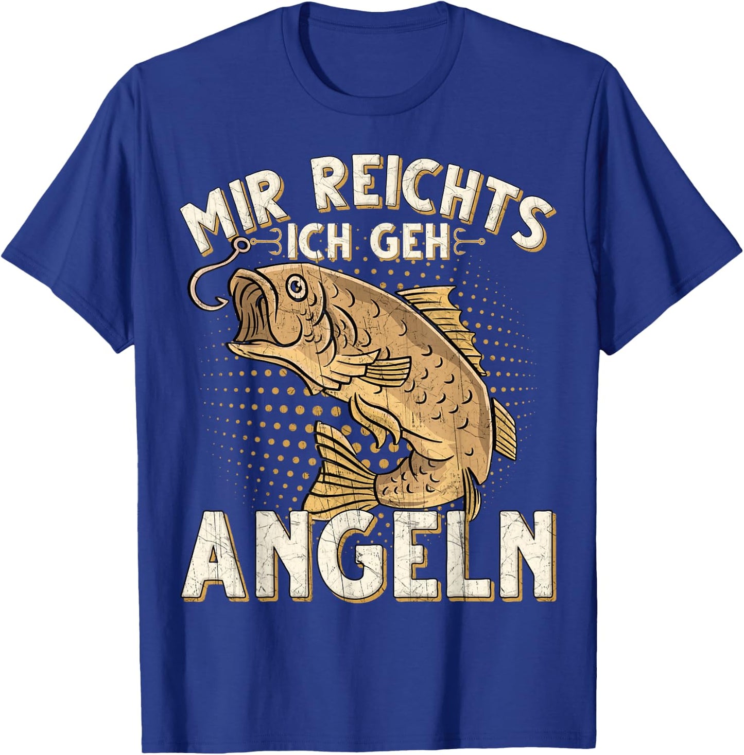 Mir Reichts Ich GEH Angeln Fischen Angler T-Shirt - T-Shirt | Royal