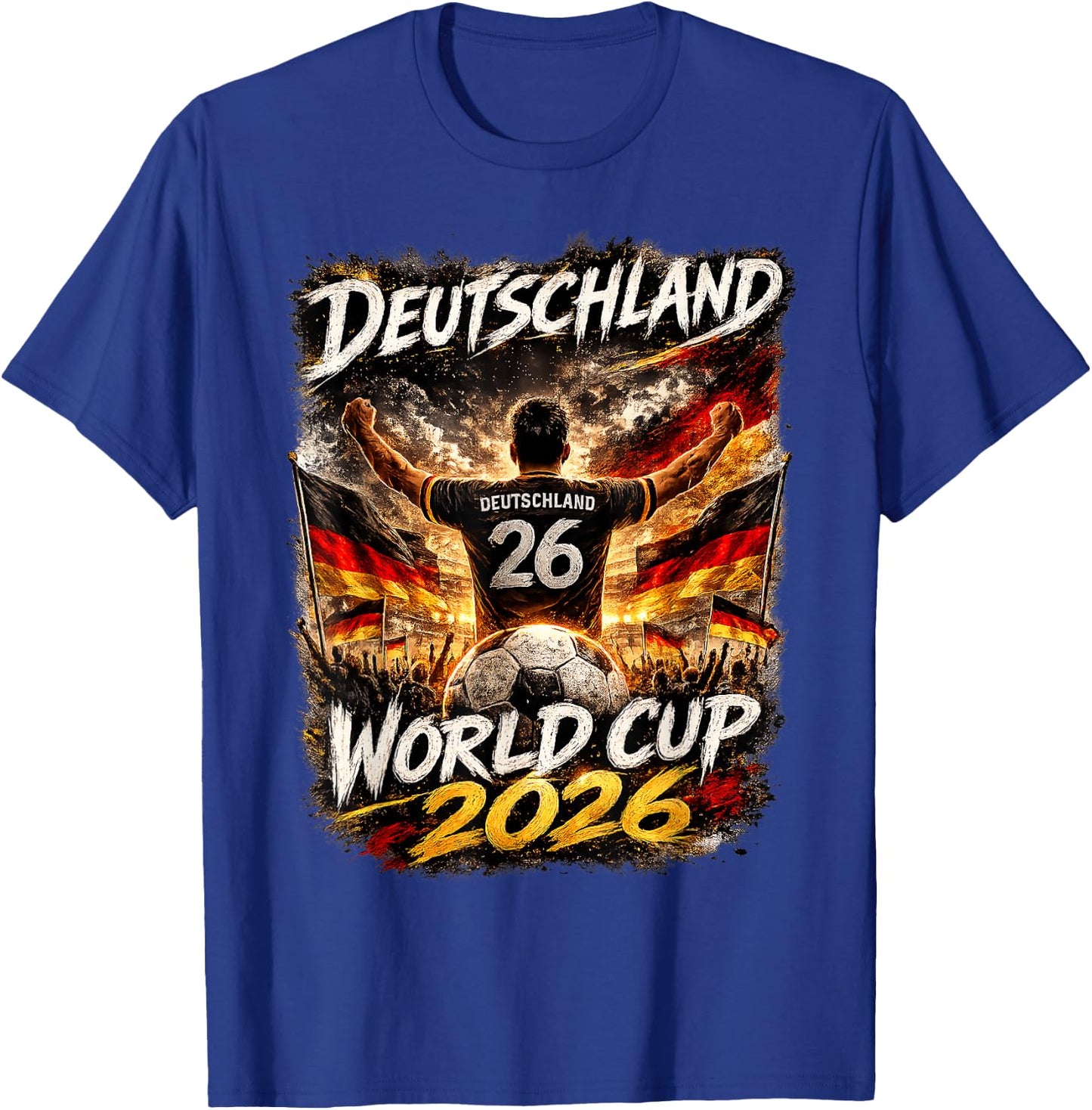 Soccer - WM World Cup 2026 Germany T-Shirt - T-Shirt | Royal
