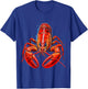 Lobster Animal Zoo Illustration Lobster T-Shirt - T-Shirt | Royal