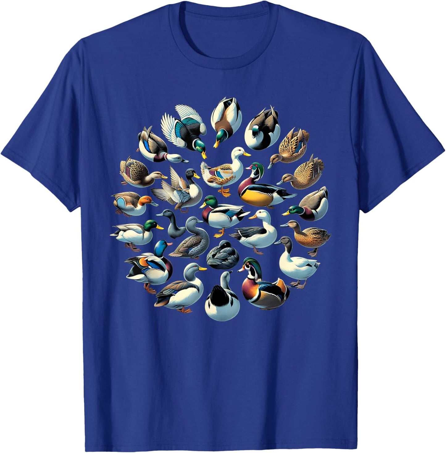 Types Of Duck Shirt for Ducks Lovers Women Kids Girls T-Shirt - T-Shirt | Royal