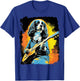 Pop Art Dog Music Cavalier King Charles Spaniel T-Shirt - T-Shirt | Royal