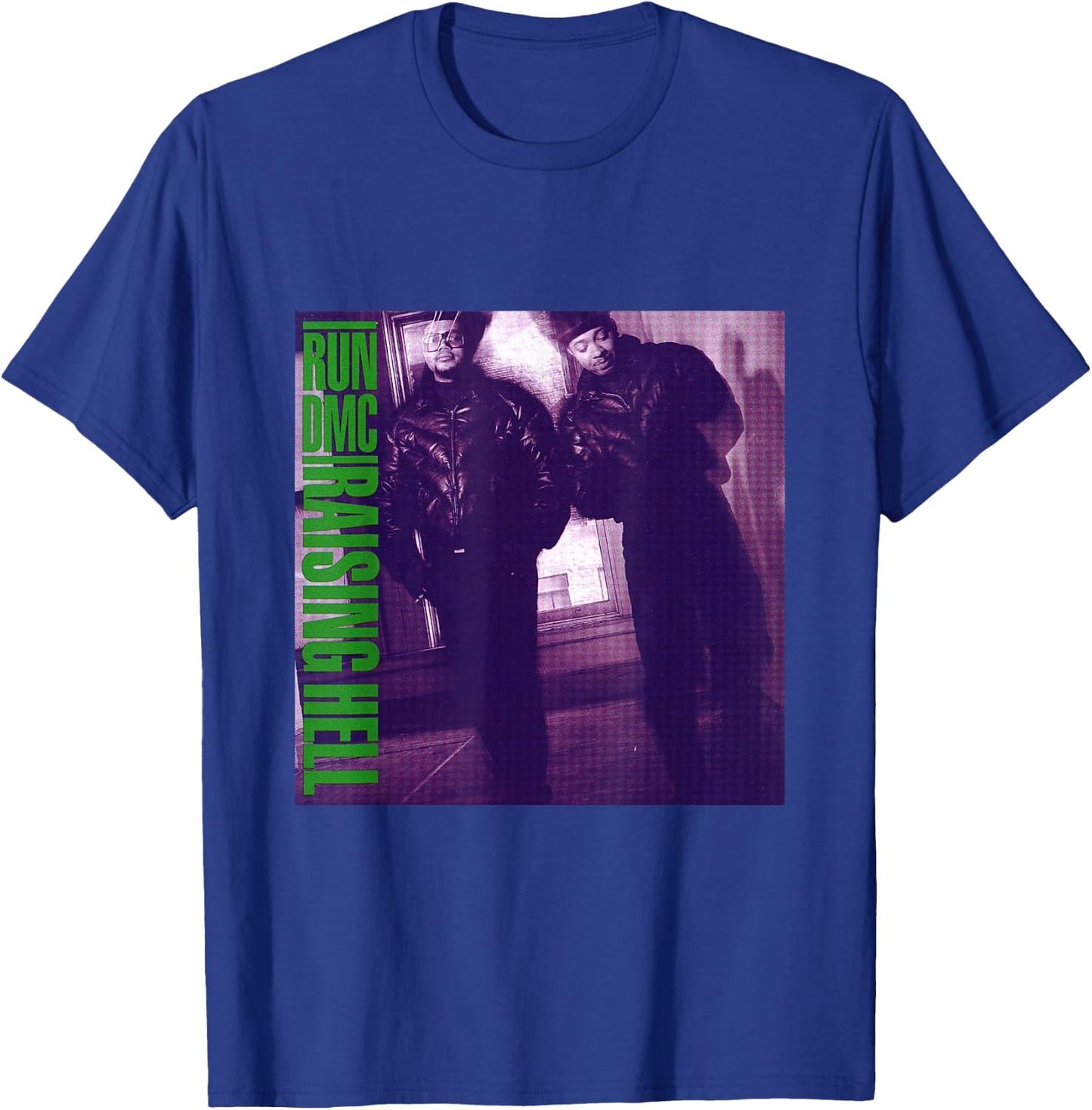 RUN DMC Raising Hell Cover T-Shirt - T-Shirt | Royal