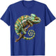 Chameleon, reptiles and Zoo Keeper Design Chameleon graphic, Chameleon , Small, Black T-Shirt - T-Shirt | Royal