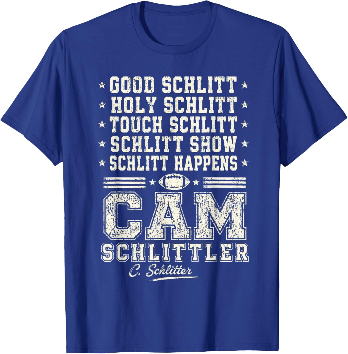 Good Schlitt Holy Schlitt Cam Schlittler Baseball Sarcastic T-Shirt - T-Shirt | Royal