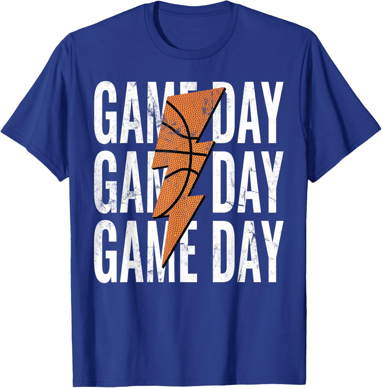 Basketball Mom Leopard Game Day Mother's Day T-Shirt - T-Shirt | Royal