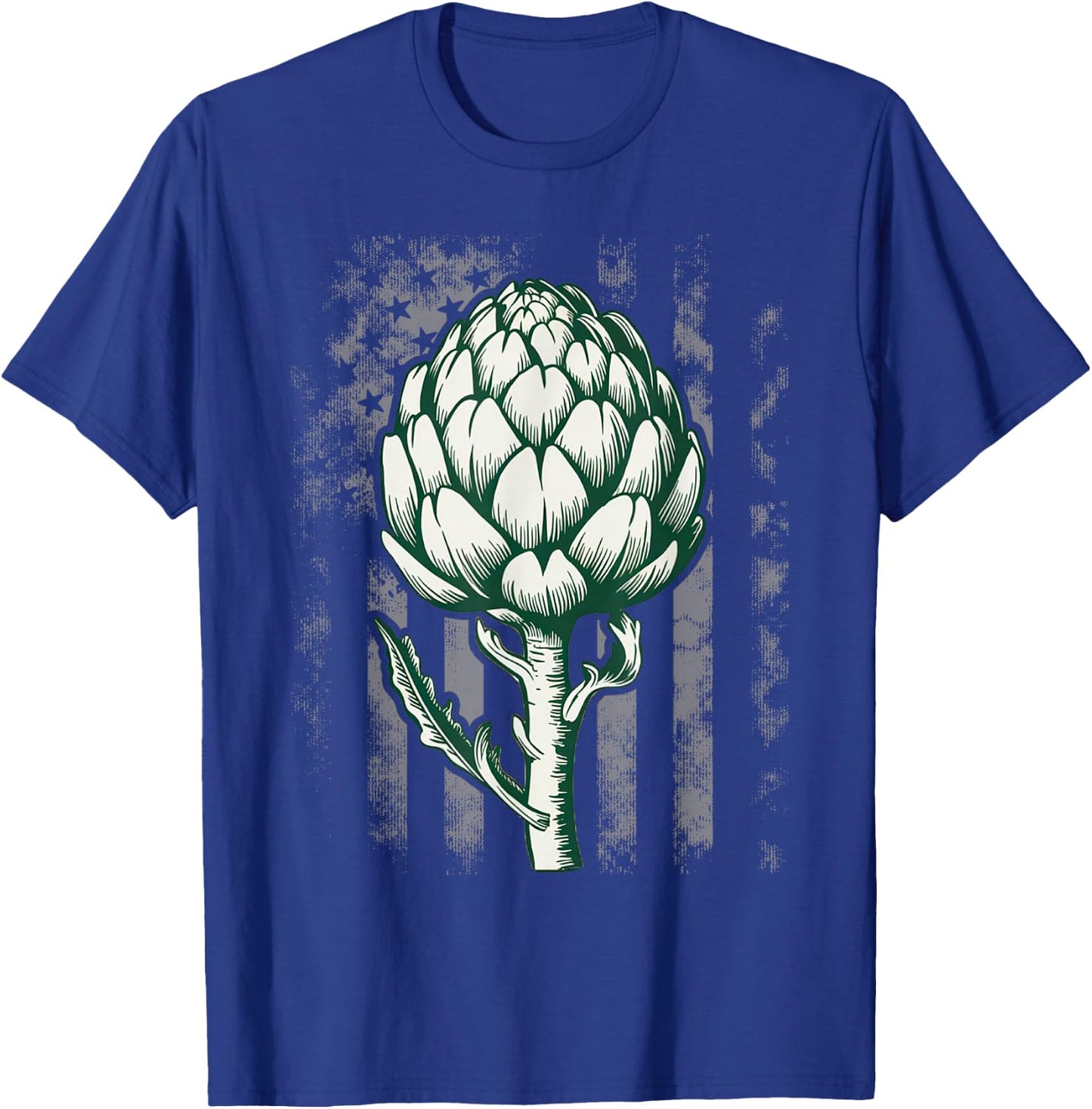 Artichoke Vegetable Artichoke Retro Vintage T-Shirt - T-Shirt | Royal