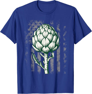 Artichoke Vegetable Artichoke Retro Vintage T-Shirt - T-Shirt | Royal