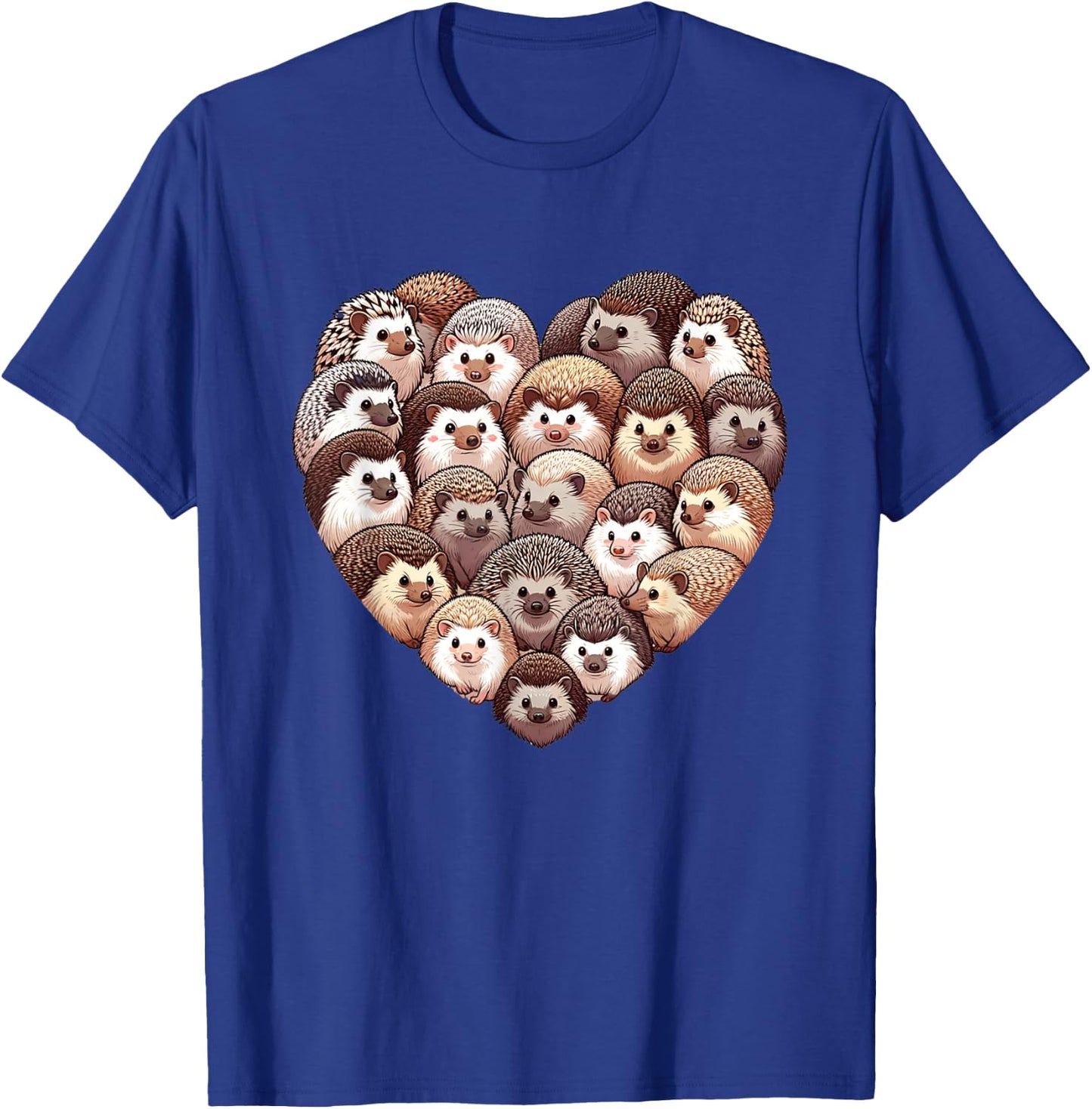 Lovely Hedgehog Lover Hedgehogs T-Shirt - T-Shirt | Royal