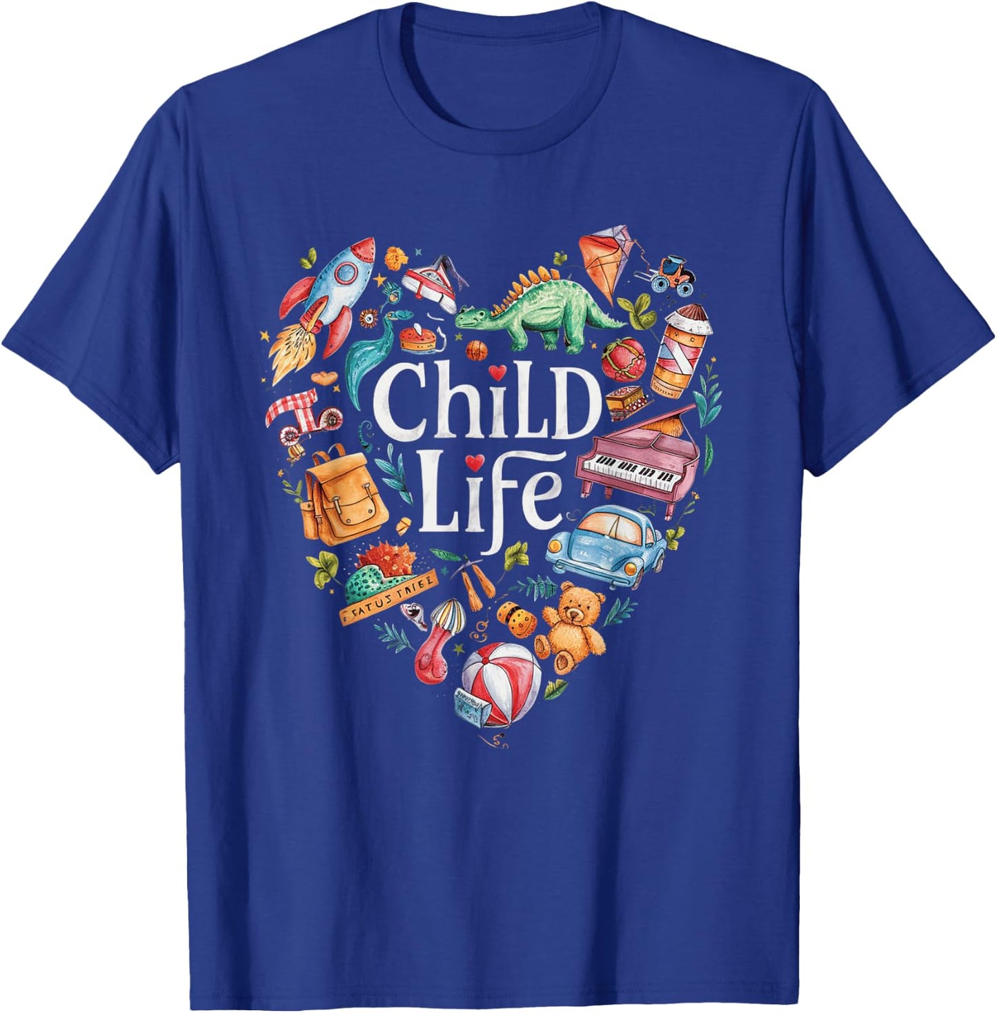 Child Life Specialist Play Therapy Intern T-Shirt - T-Shirt | Royal