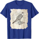 Precision Peregrine Falcon Illustration T-Shirt - T-Shirt | Royal