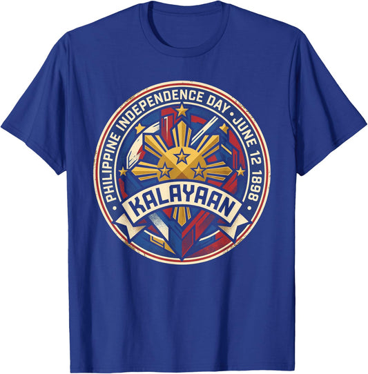 Kalayaan Philippine Independence Day June 12 T-Shirt - T-Shirt | Royal