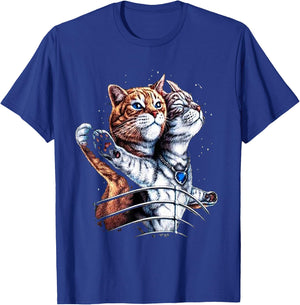 Titanic Cat , black, s T-Shirt - T-Shirt | Royal