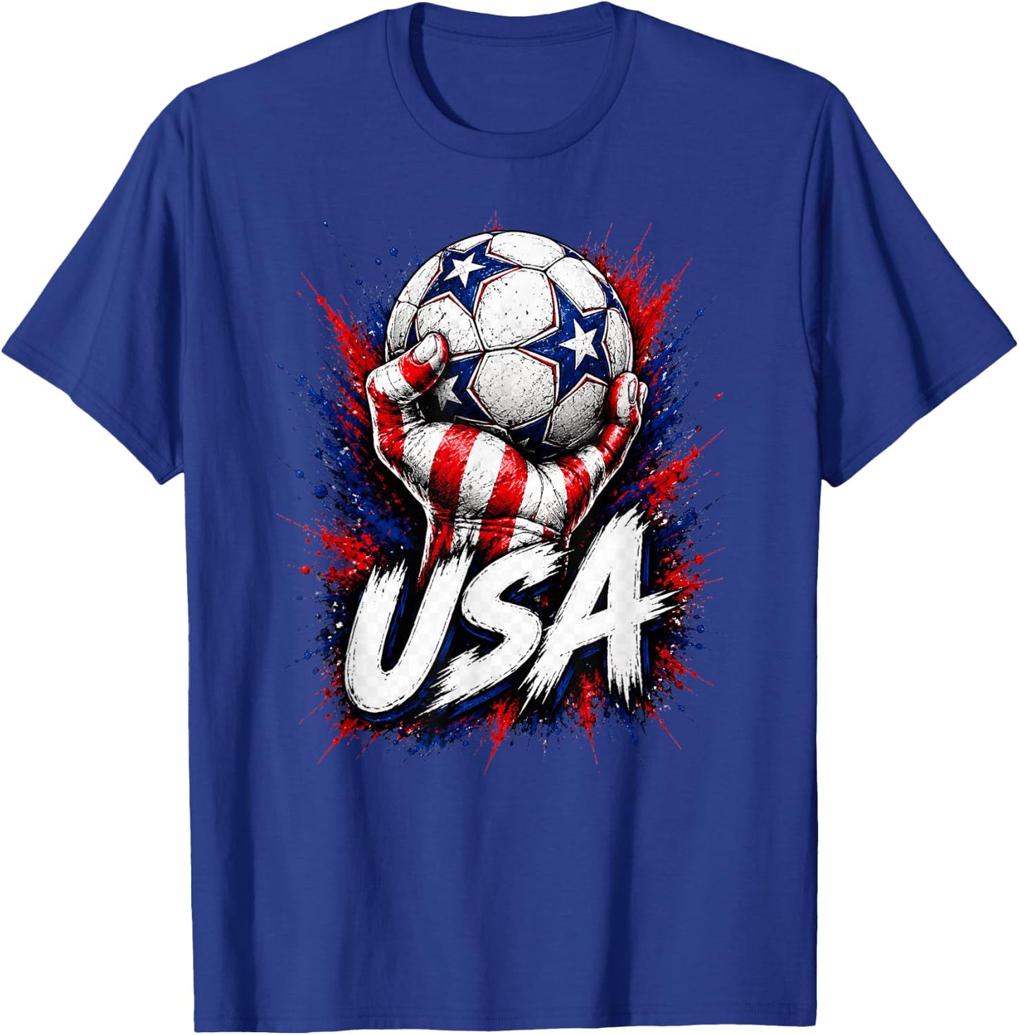 Patriotic Graphic Apparel T-Shirt - T-Shirt | Royal