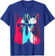Alpaca Fun Art Sunglasses Animal Graphic Anime T-Shirt - T-Shirt | Royal