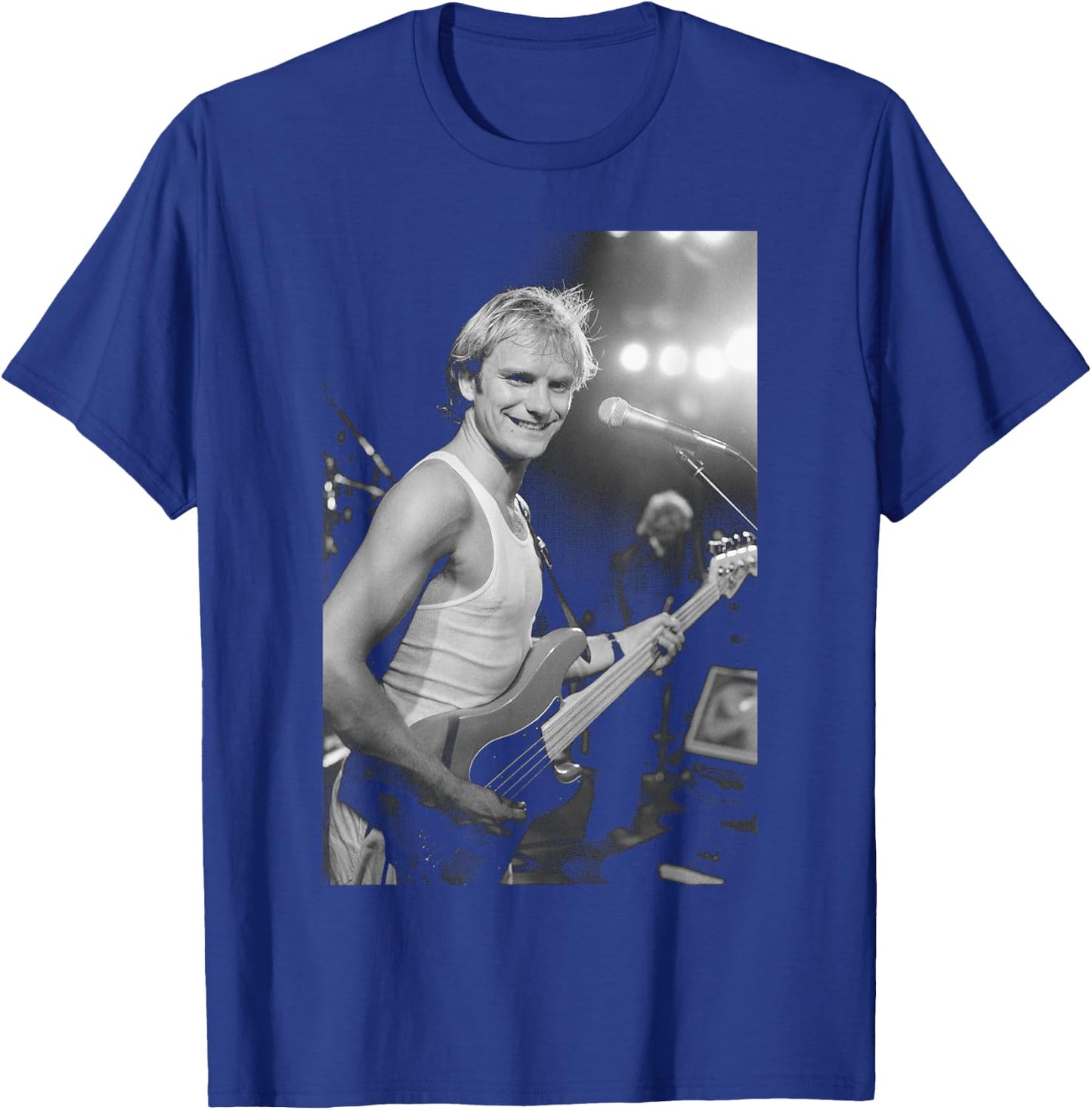 Sting, singer of The Police, on American tour in 1980 T-Shirt - T-Shirt | Royal