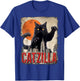 Funny Catzilla Cat Japanese Art Cat Gifts Women Kid T-Shirt - T-Shirt | Royal