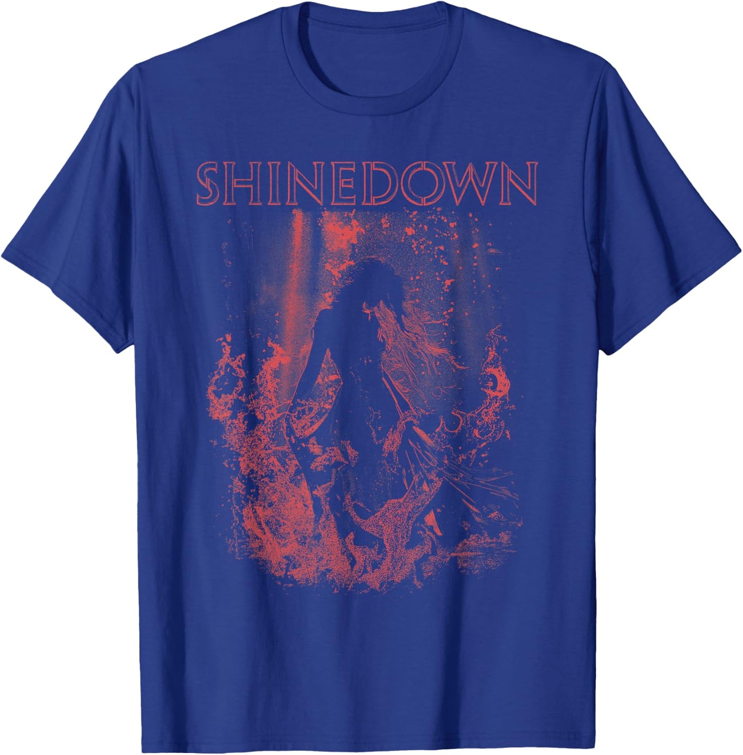 Shinedown Devil Lyric T-Shirt - T-Shirt | Royal
