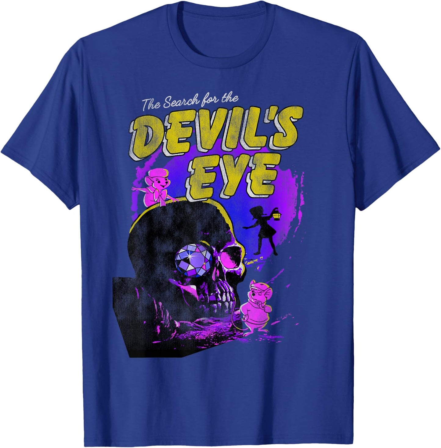 Disney The Rescuers Search For The Devil's Eye T-Shirt - T-Shirt | Royal
