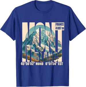 Le Mont Blanc T-Shirt - T-Shirt | Royal
