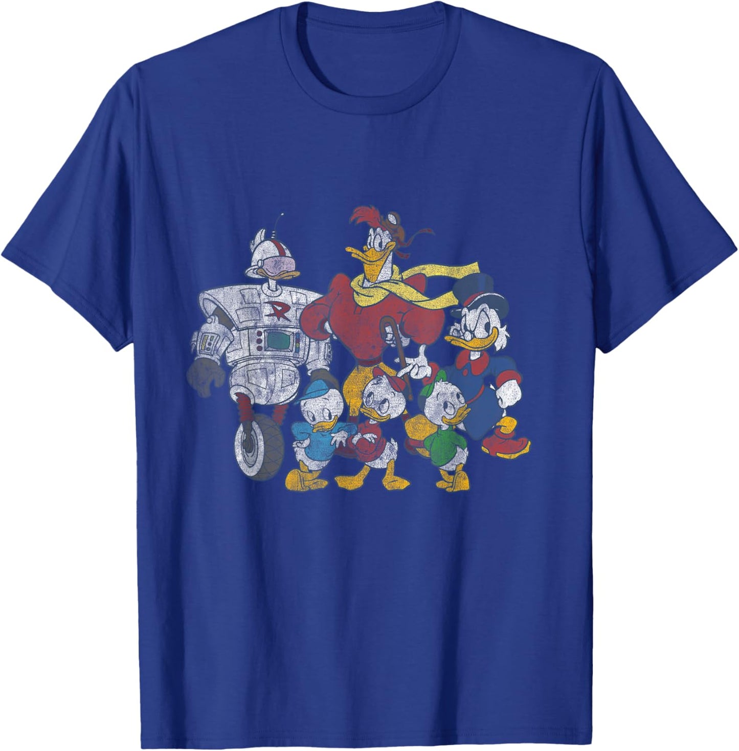 Disney - Ducktales Gizmoduck Group T-Shirt - T-Shirt | Royal