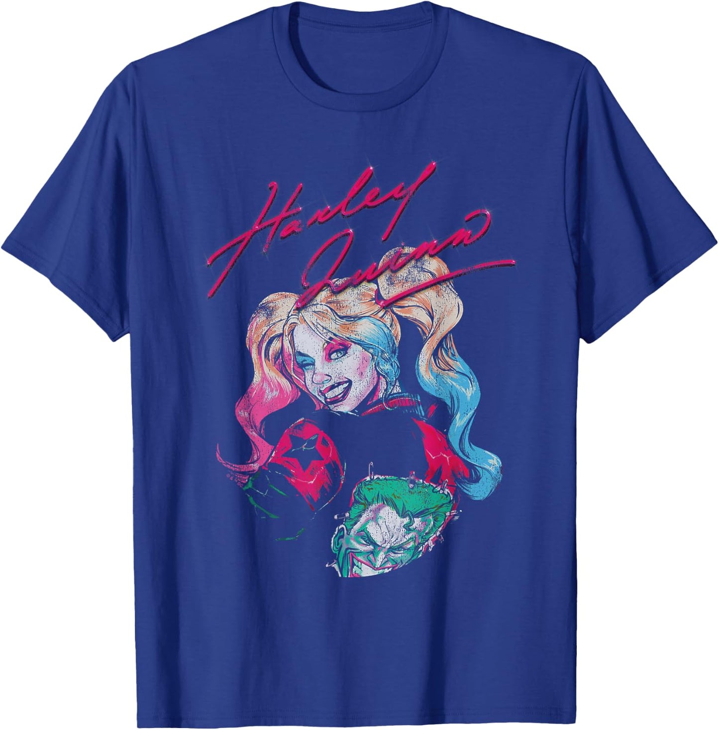 Batman Harley Quinn Signature T-Shirt - T-Shirt | Royal