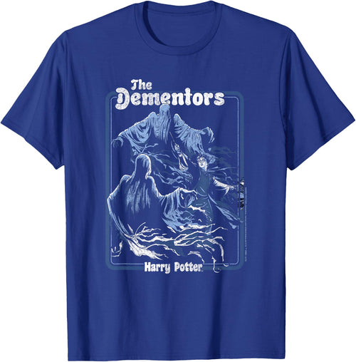 Harry Potter Dementors Kiss Vintage - Black, Classic Fit, , Short Sleeve