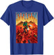 Ripple Junction x DOOM 1993 Video Game Cover Art , black T-Shirt - T-Shirt | Royal