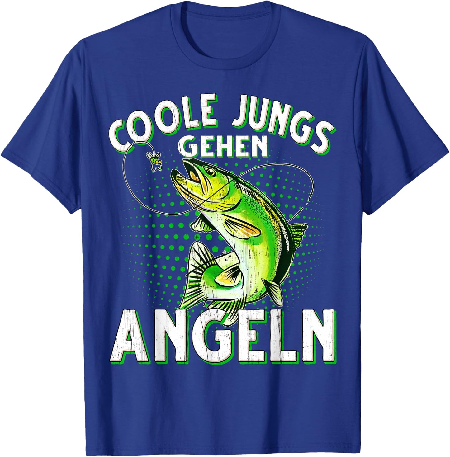 Cool Boys Going Fishing Fishing Fishing , black, s T-Shirt - T-Shirt | Royal