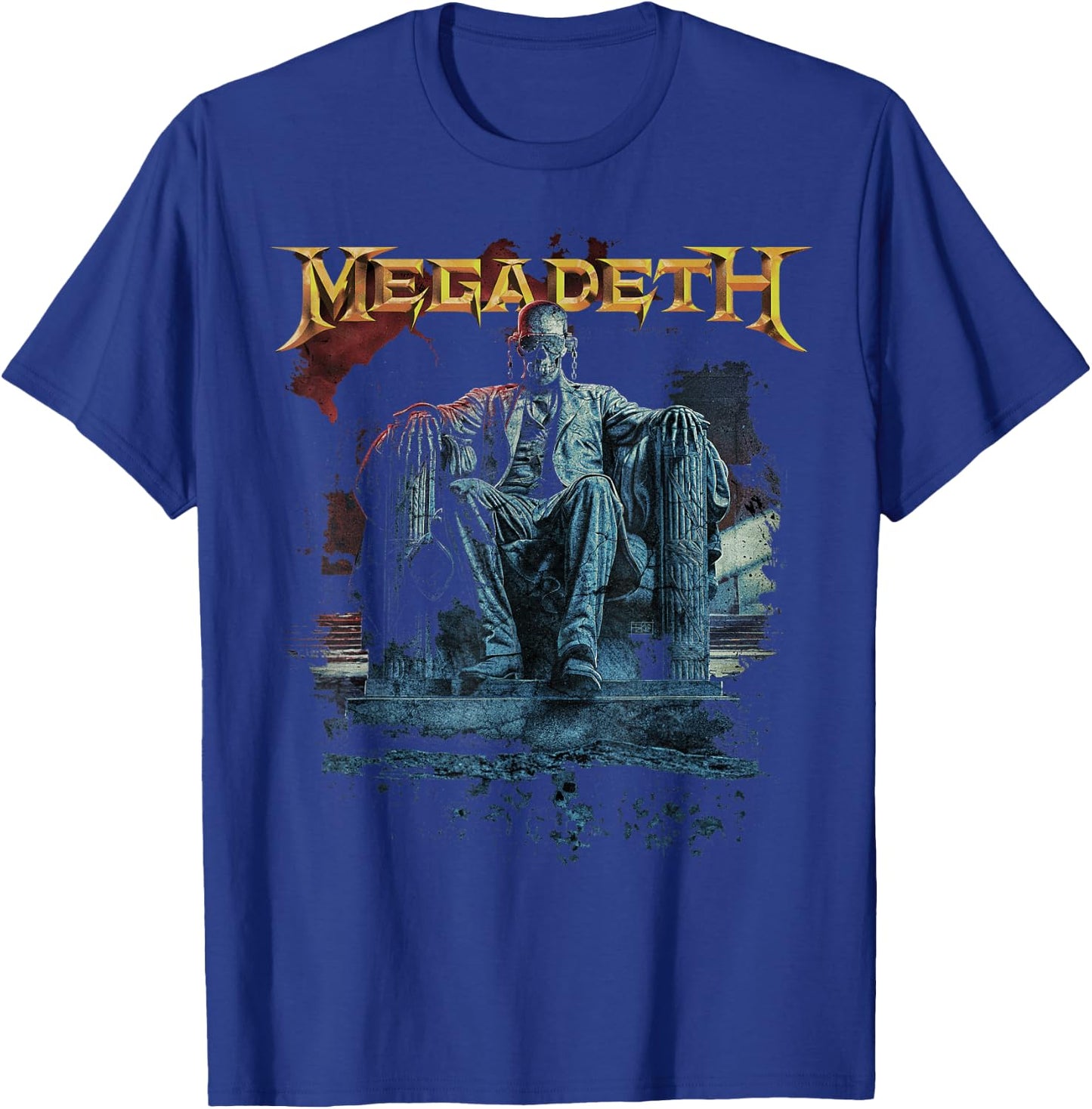 Megadeth - Vic Lincoln , black T-Shirt - T-Shirt | Royal