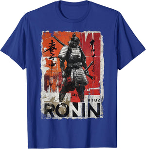 Samurai Sword Katana Ninja Japan Manga Anime Streetwear , black T-Shirt - T-Shirt | Royal