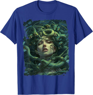 Medusa Snakes T-Shirt - T-Shirt | Royal