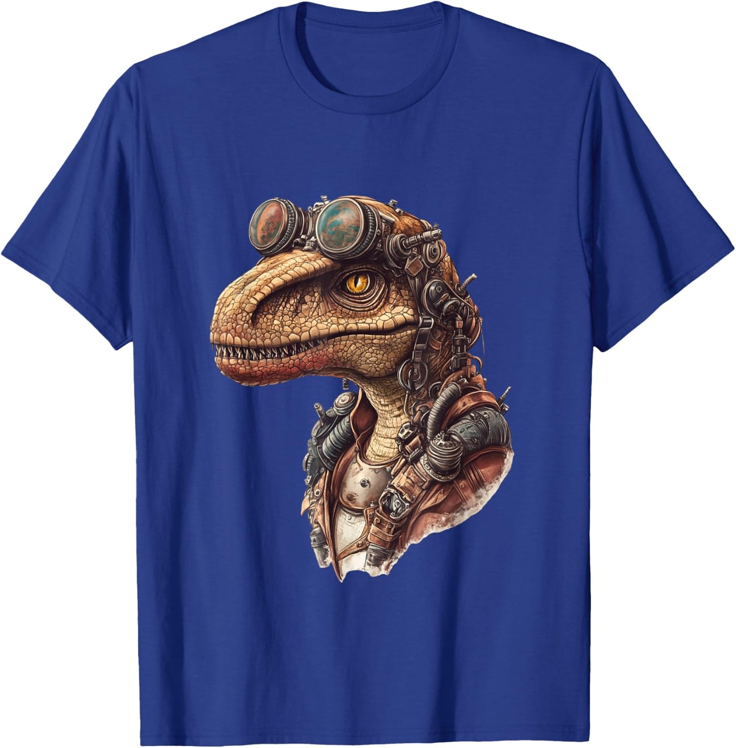 Microceratus Dinosaur Steampunk T-Shirt - T-Shirt | Royal