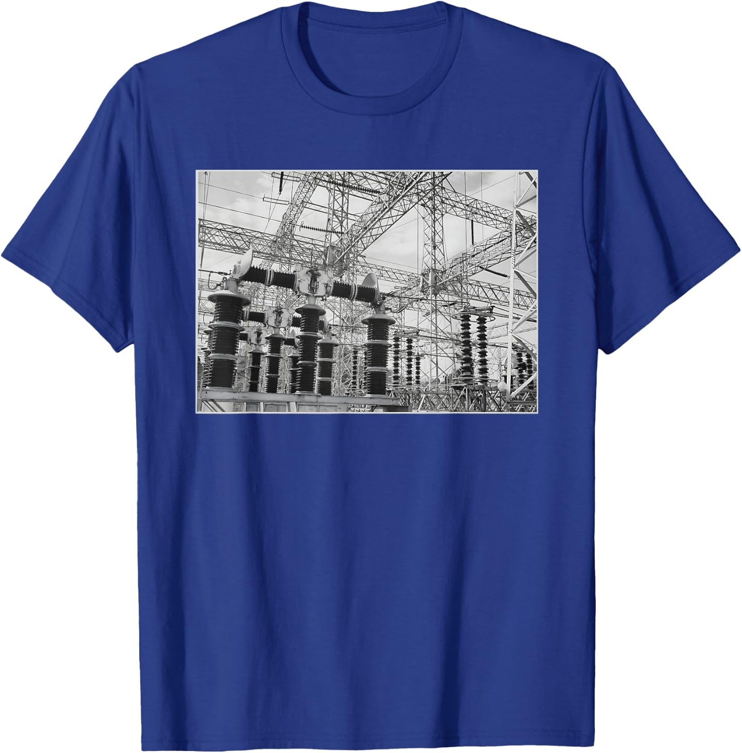 Electrical Wires of the Hoover Dam T-Shirt - T-Shirt | Royal