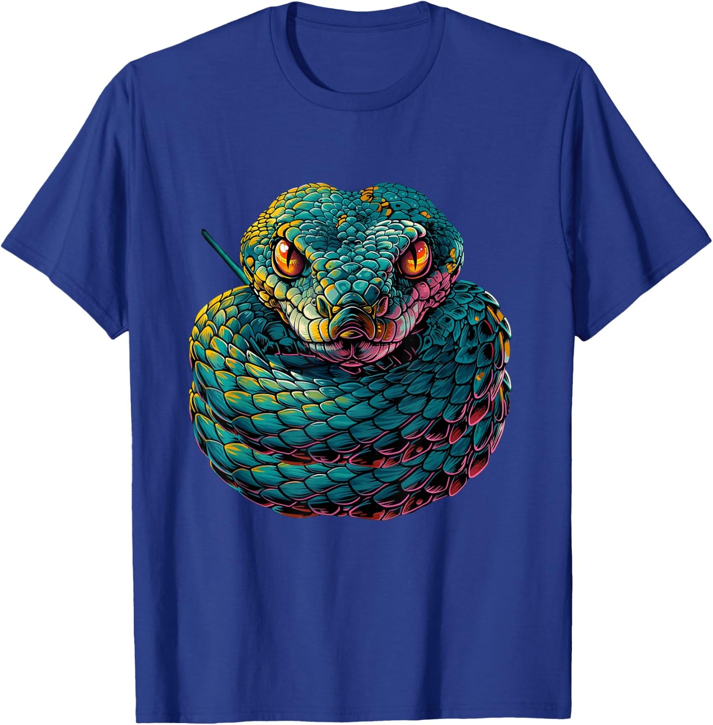 Pit Viper Snake T-Shirt - T-Shirt | Royal