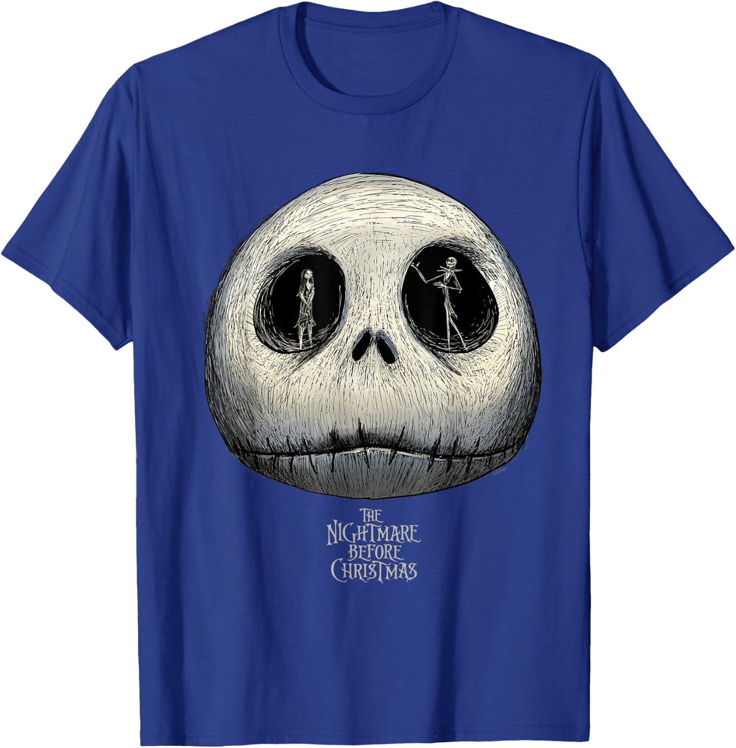 The Nightmare Before Christmas Jacks Eyes , black T-Shirt - T-Shirt | Royal