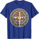Catholic Saint Benedict Medal T-Shirt - T-Shirt | Royal