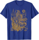 Thai Rooster & Tiger Traditional Thailand Art MMA Muay Thai T-Shirt - T-Shirt | Royal