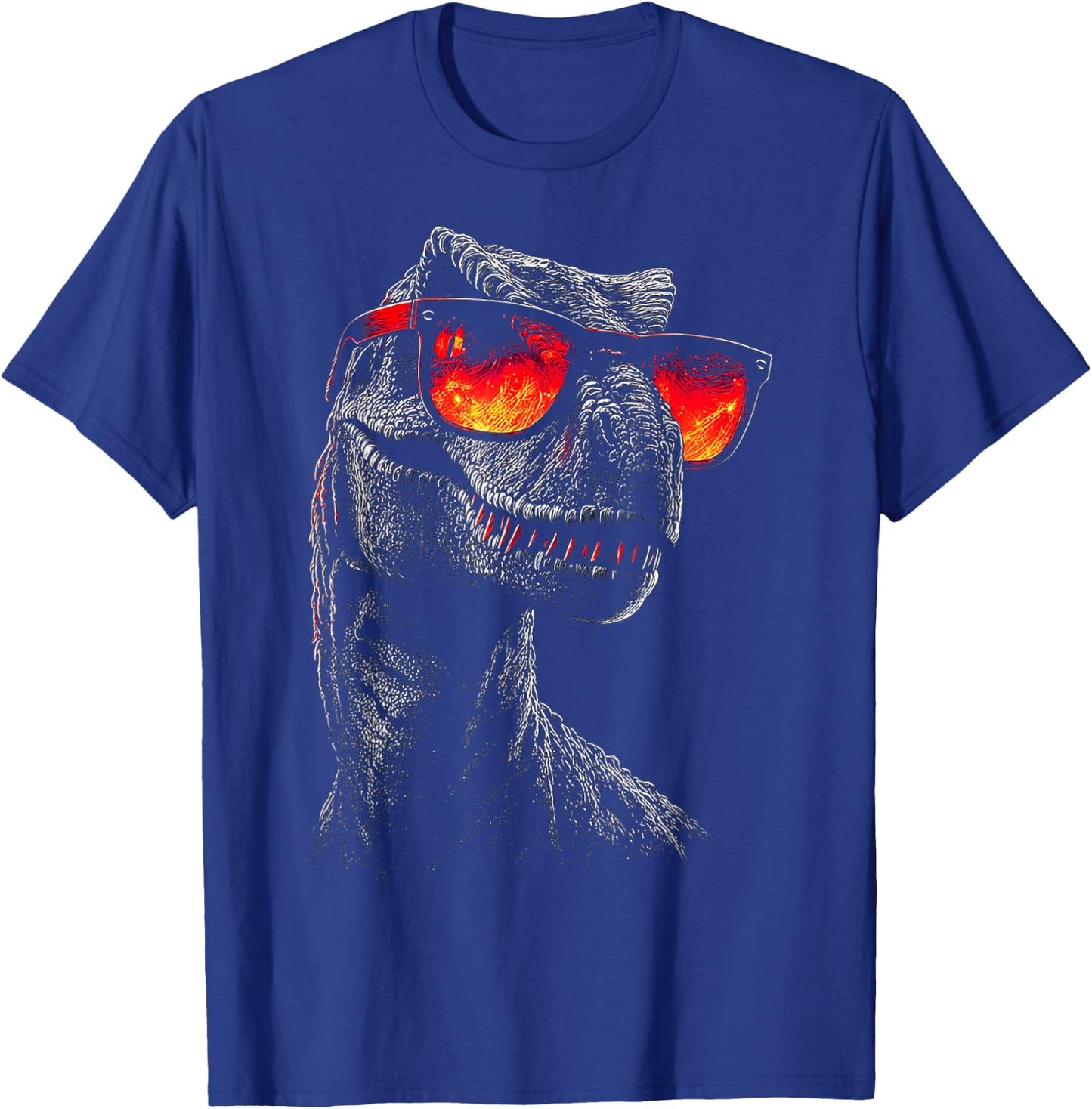 Lunettes de Soleil Dinosaures T-Shirt - T-Shirt | Royal