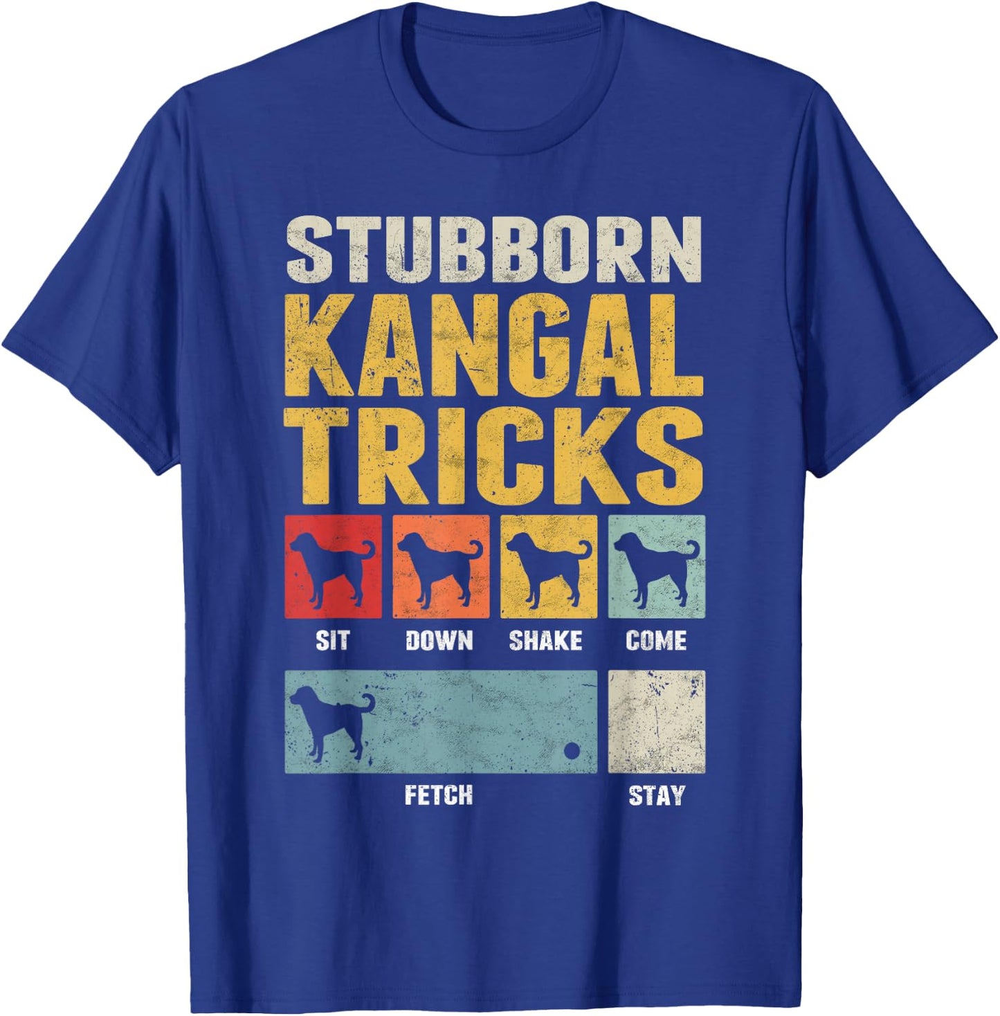 Kangal Shepherd Dog Clothing Kangal Dog Tricks - -Adults, Black, Small, Short Sleeve T-Shirt - T-Shirt | Royal