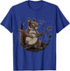 Banjo Squirrel Bluegrass Banjo Player Squirrel Playing Banjo T-Shirt - T-Shirt | Royal