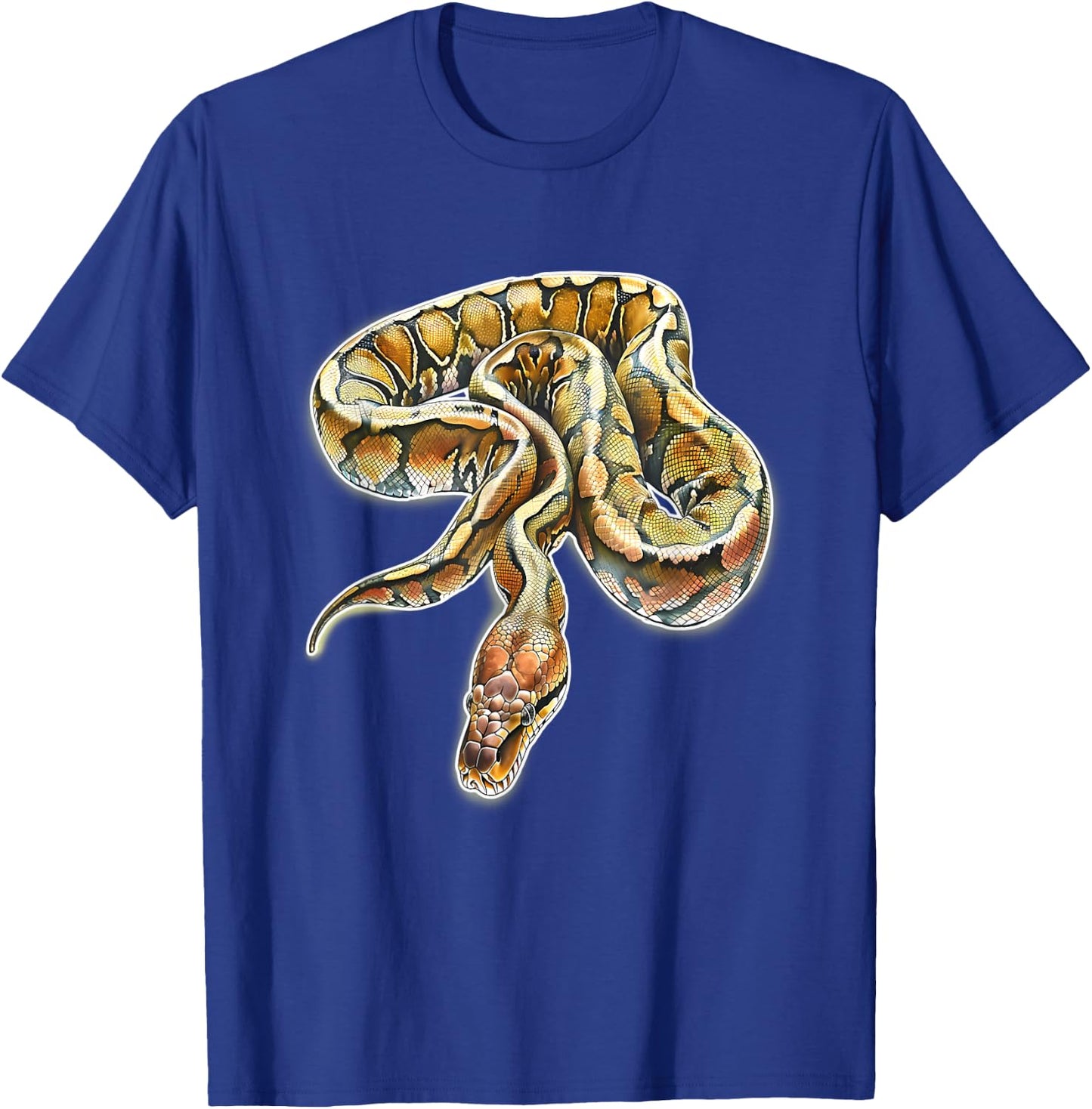 Burmese Python Snake Serpent T-Shirt - T-Shirt | Royal