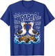 Dad Seagull Funny Papa Seagulls Fathers Day Humor Bird Lover T-Shirt - T-Shirt | Royal