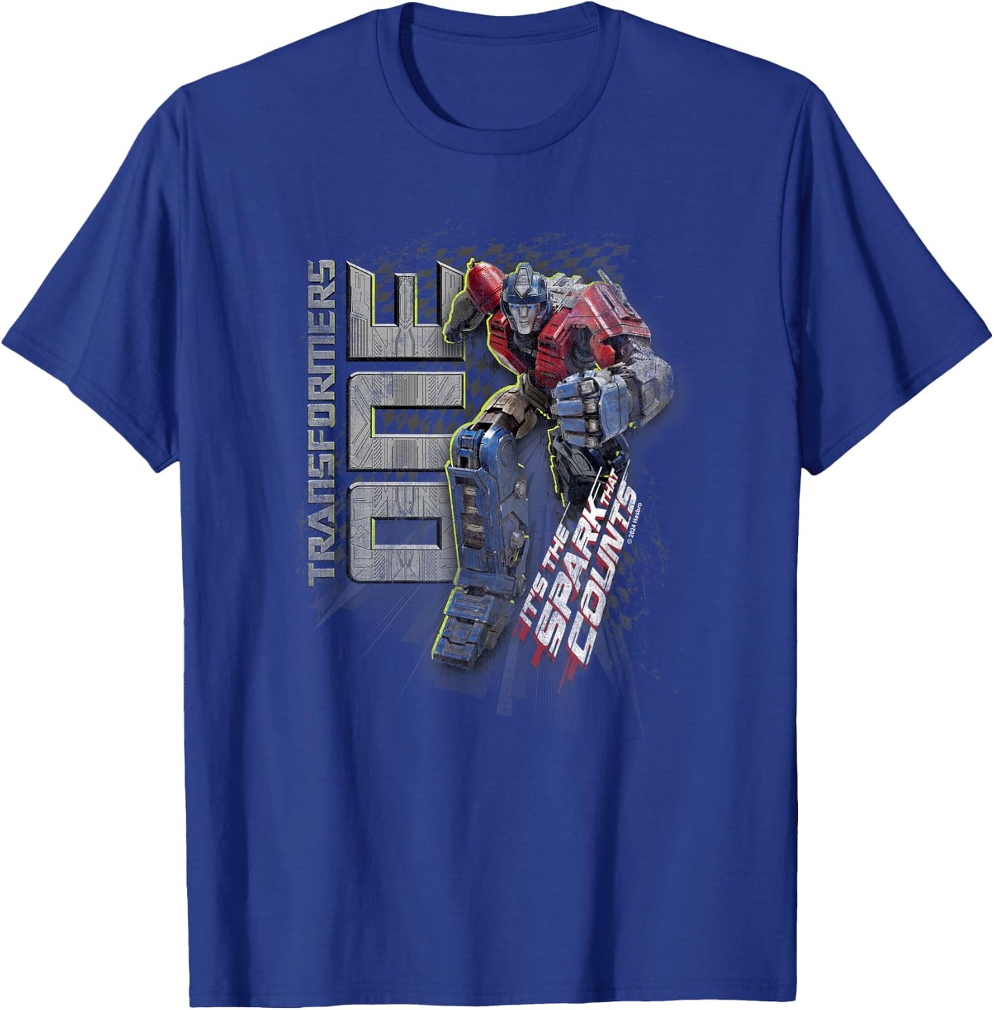 TRANSFORMERS ONE Orion Pax Run T-Shirt - T-Shirt | Royal
