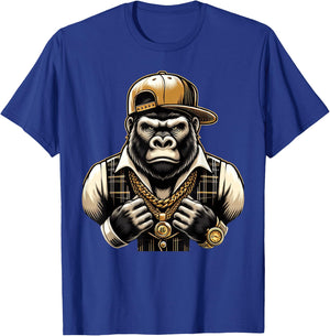 Rapper Kostüm Kinder , Schwarz, S, -Kinder, Hip-Hop Fans, Rap-Musik Fans, Kurzarm, , Kinder/Musik, Schwarz, S T-Shirt - T-Shirt | Royal