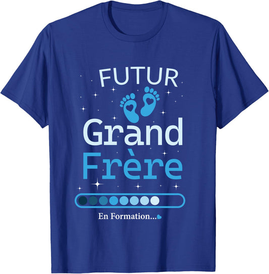 Future Big Brother In Training Gift Brother , Black, S T-Shirt - T-Shirt | Royal