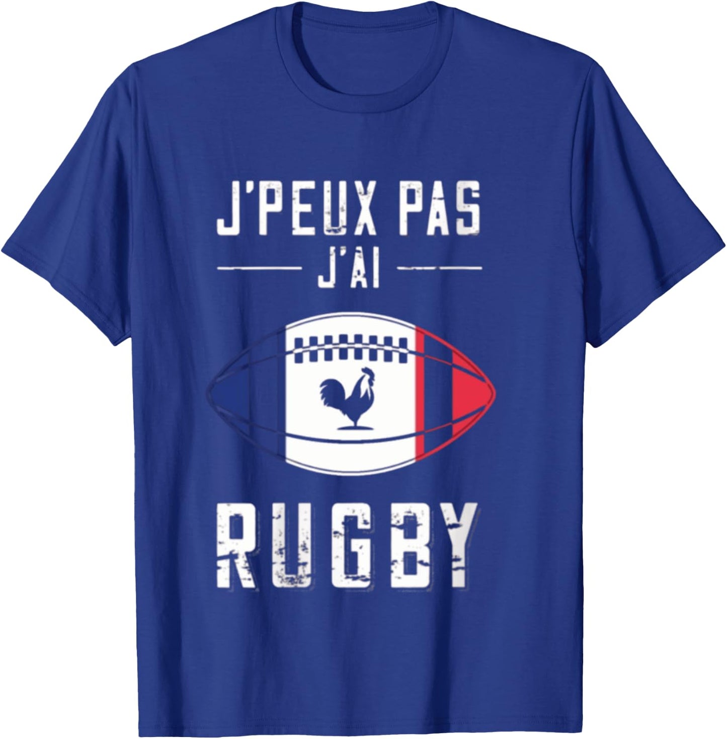 Je Peux Pas J'ai Rugby – Rugby Player Gift, Black, S T-Shirt - T-Shirt | Royal