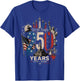 250 Years American 250th Anniversary USA Patriotic 4th July T-Shirt - T-Shirt | Royal