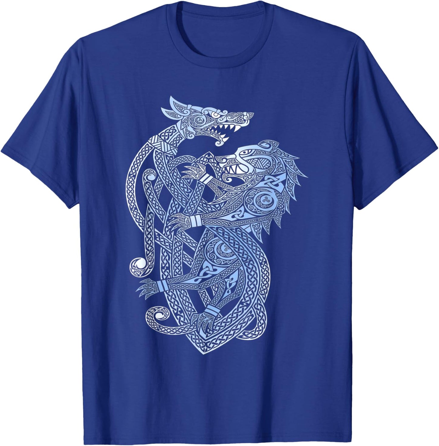 Dragon Bear Viking Valhalla North Myths T-Shirt - T-Shirt | Royal
