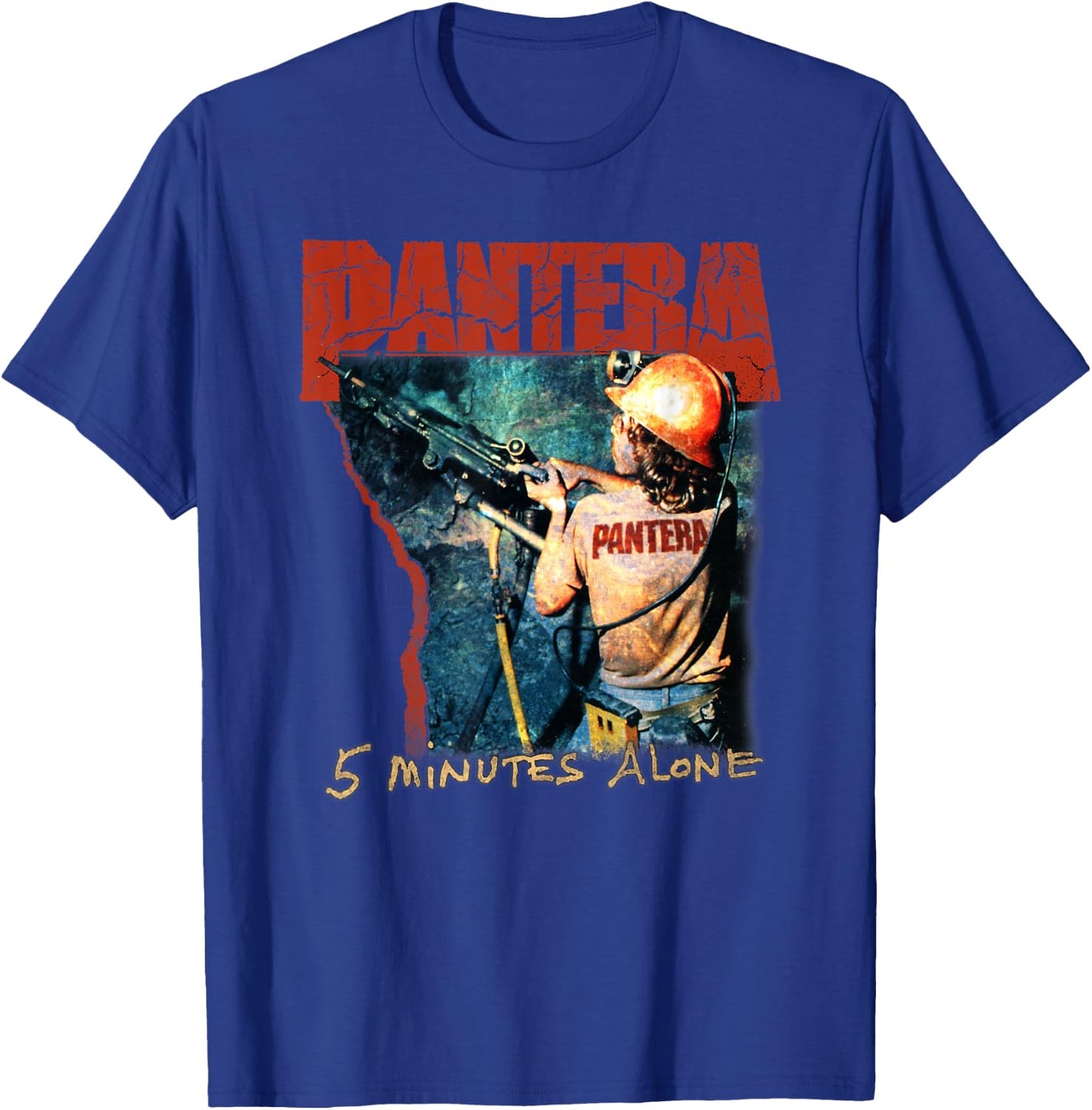 Pantera Offizielles 5 Minuten allein T-Shirt - T-Shirt | Royal