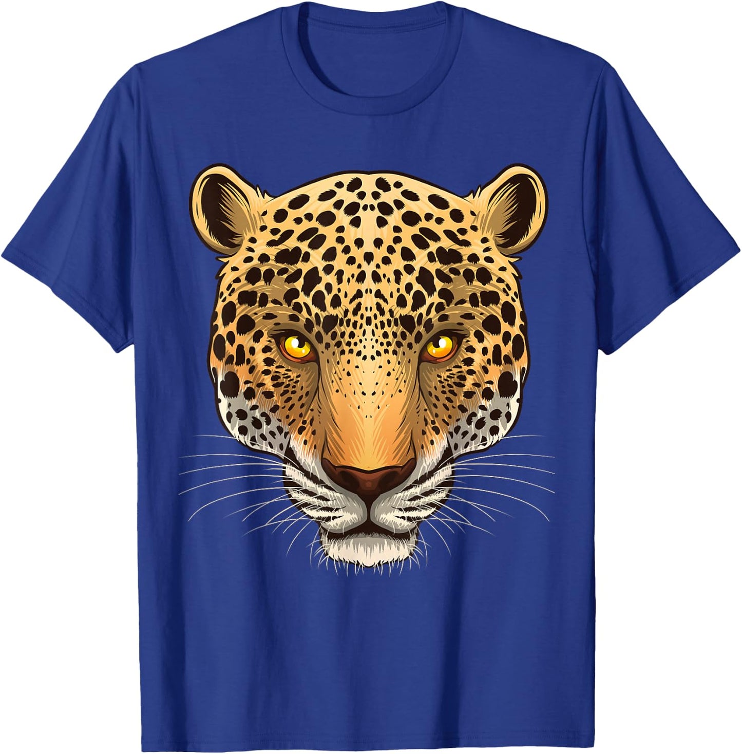 Funny Jaguar Art Women Kids Cat Animal Jaguar Lover T-Shirt - T-Shirt | Royal